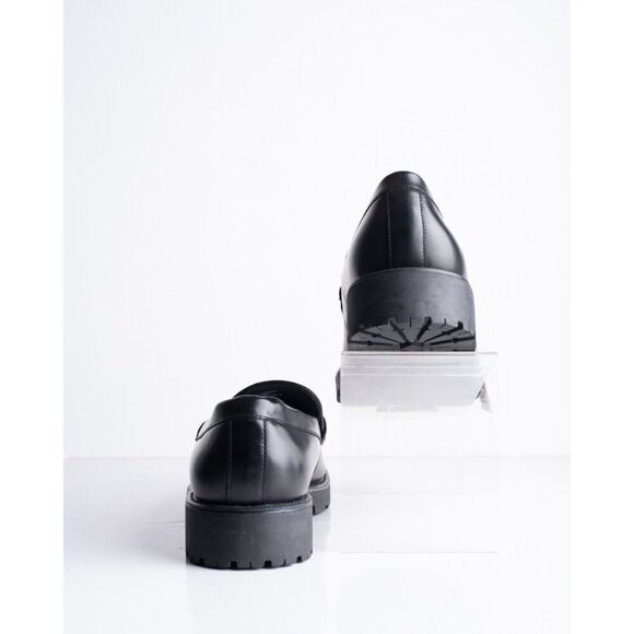 Zara Mens Ortholite Faux Leather Penny Loafers Black US 12 EU 45 2612/320 NWT main image 8